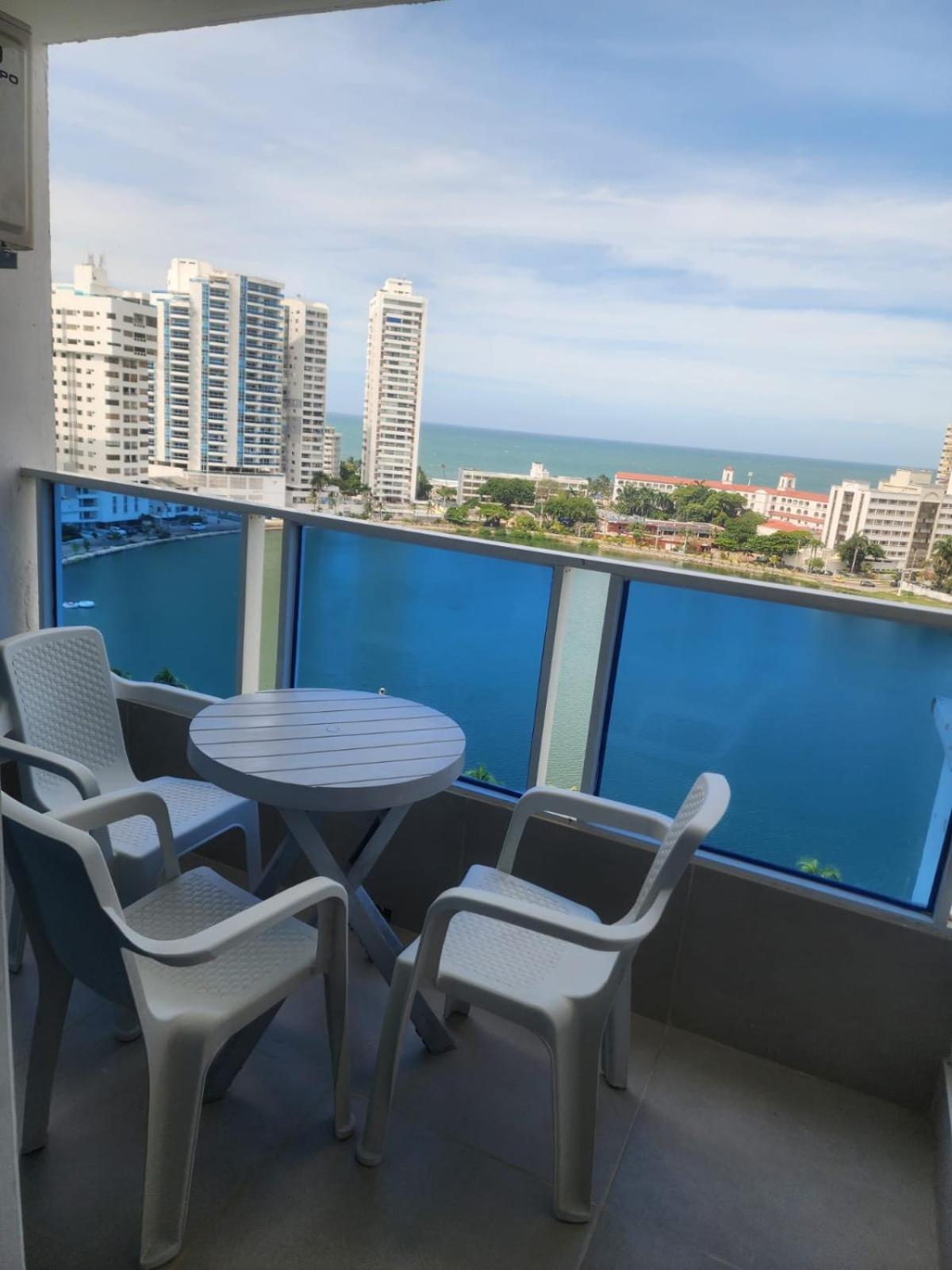 Apartamento Lindo Estudio Con Espectacular Vista Cartagena